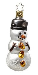 Dressed to the Nuts<br>Snowman with Pot Hat
